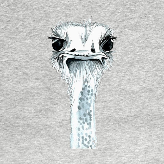 Percy the Ostrich by Bridgetdav